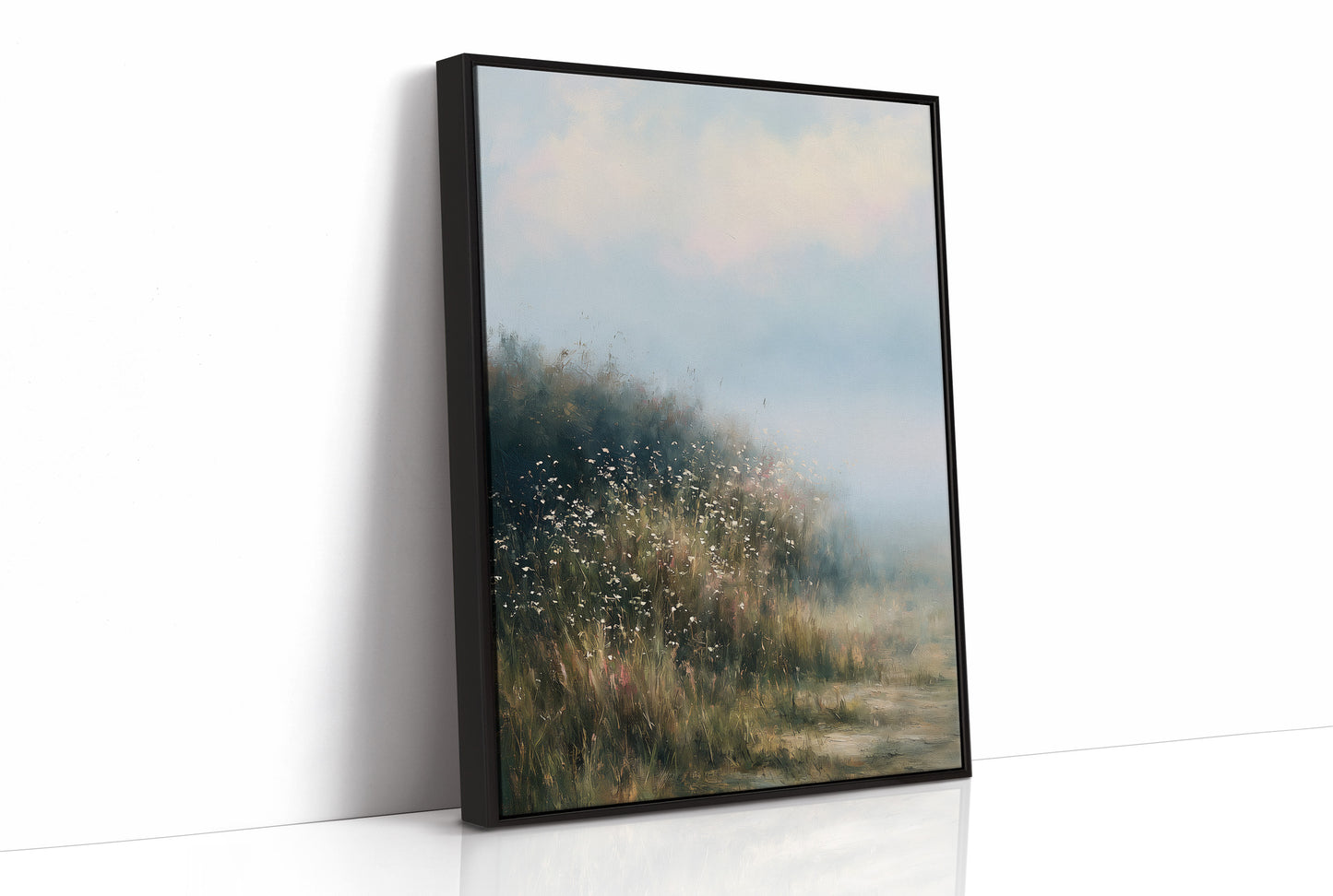 Wildflowers in the Morning Haze