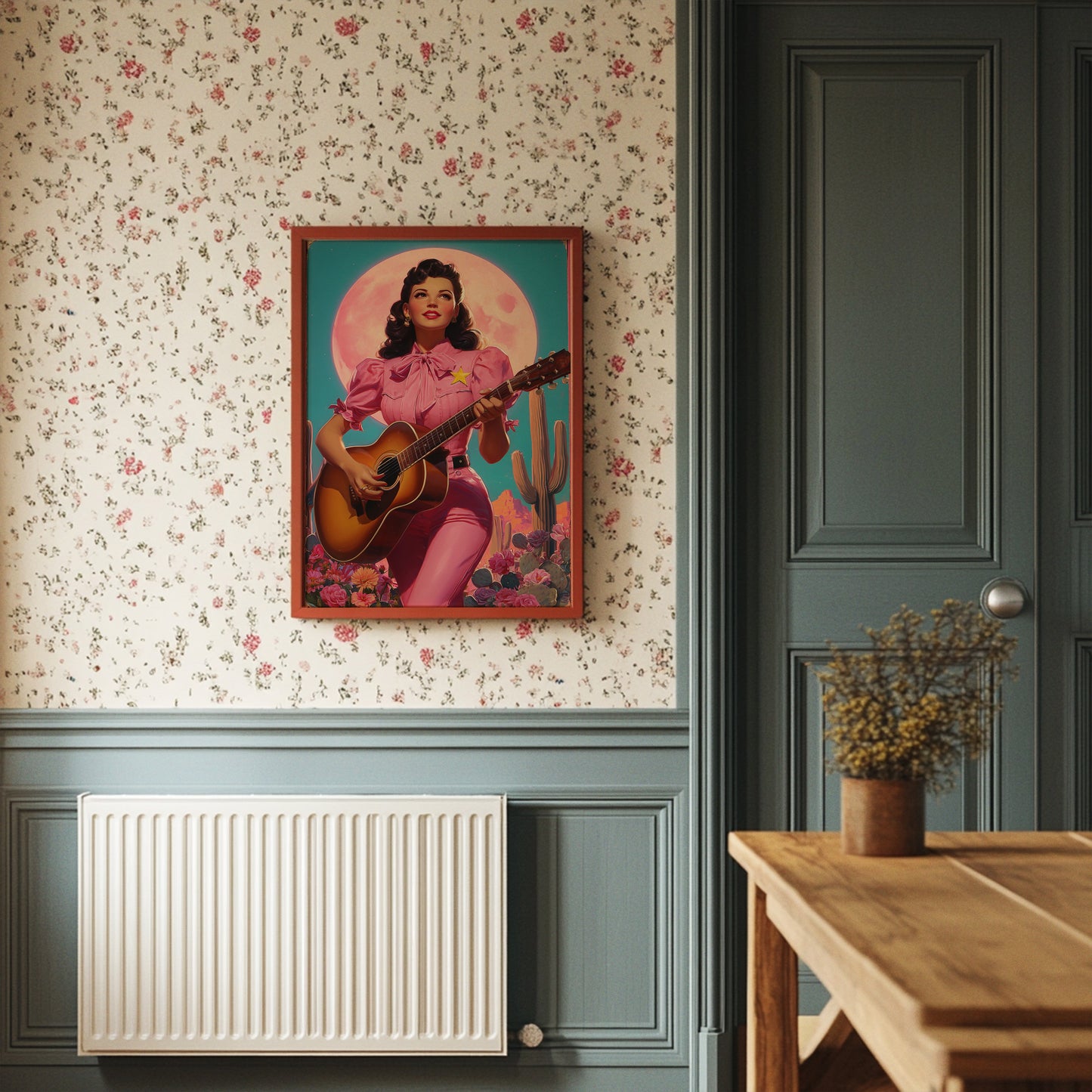 Desert Rose Sings By Moonlight