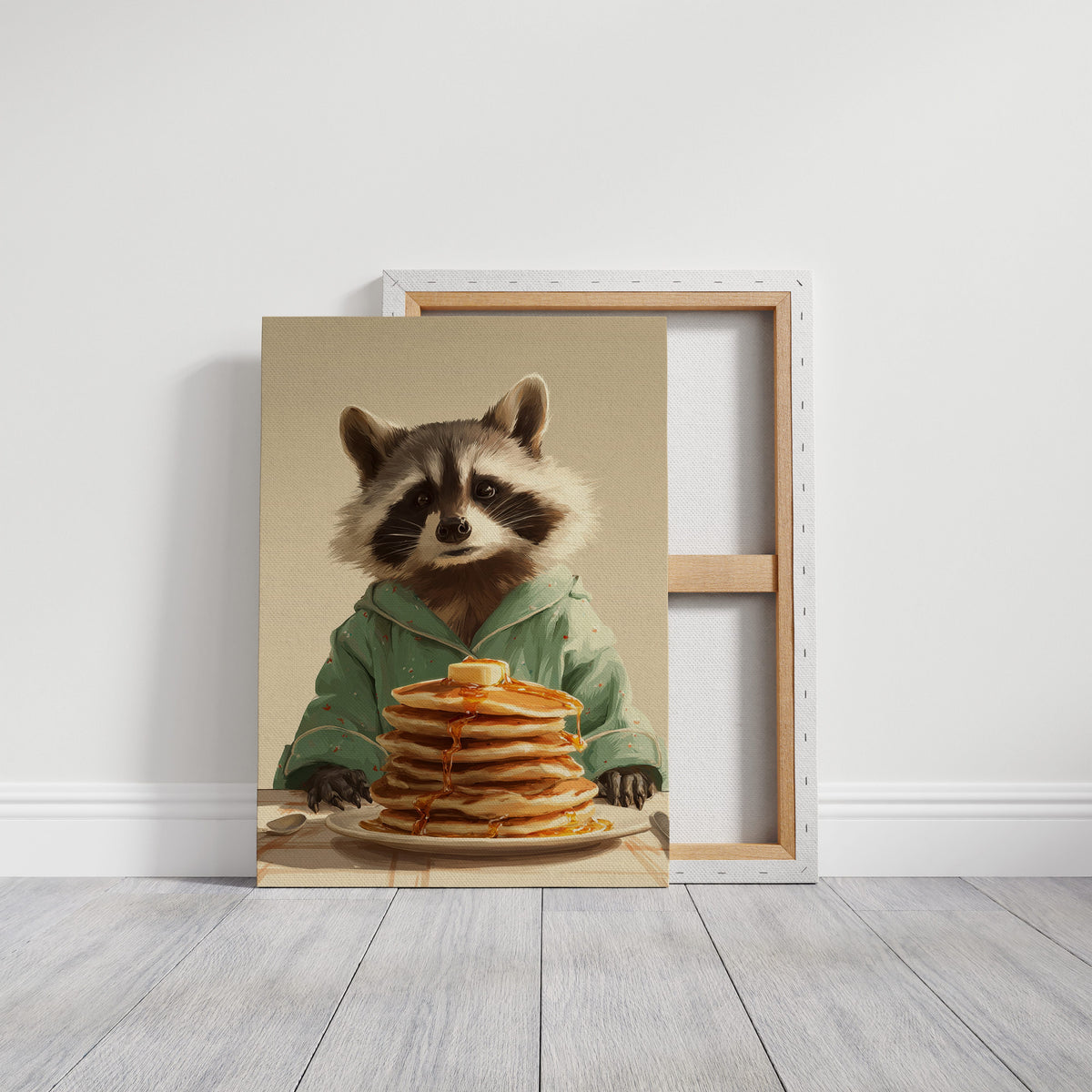 Morning Feast with a Furry Friend