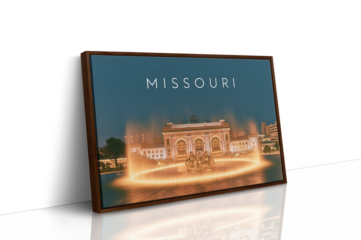 Missouri Union Station Nightfall