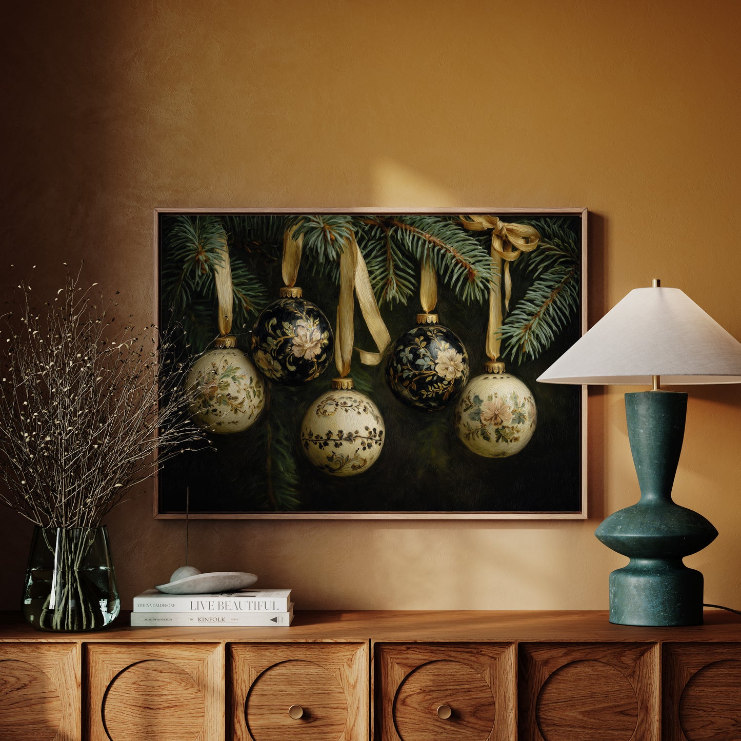 Ornaments Adorned With Nature's Touch