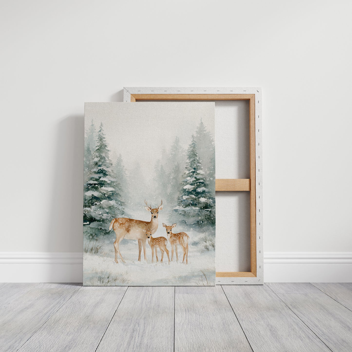 Beneath The Snowfall's Gentle Caress