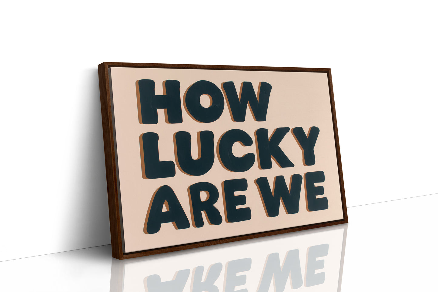 Fortune Smiles In Bold Letters