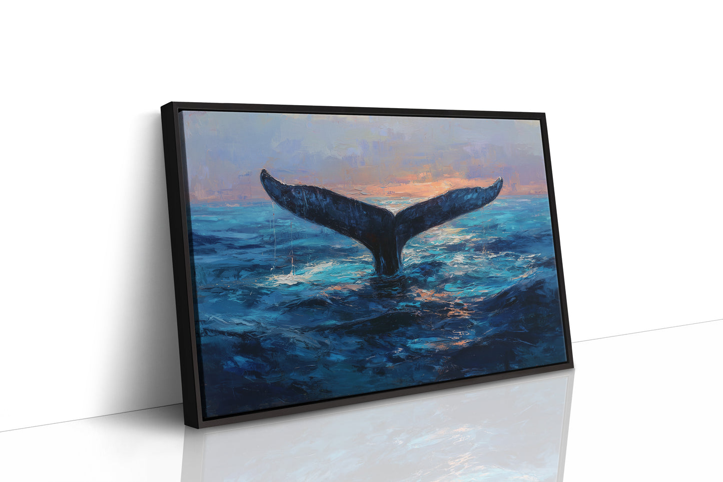 Ocean Giants Beneath Sunset Skies