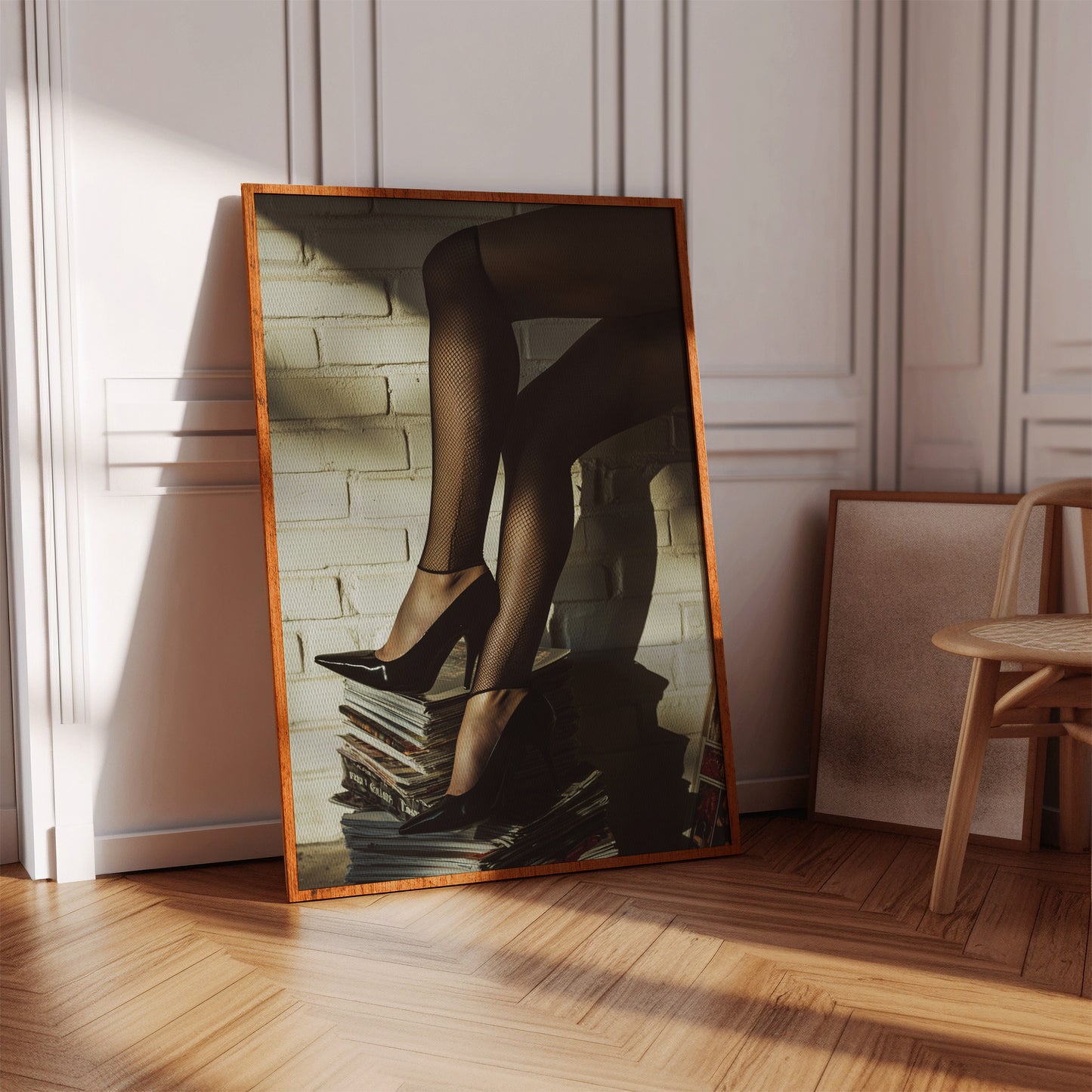 Vinyl Stacks and Velvet Legs