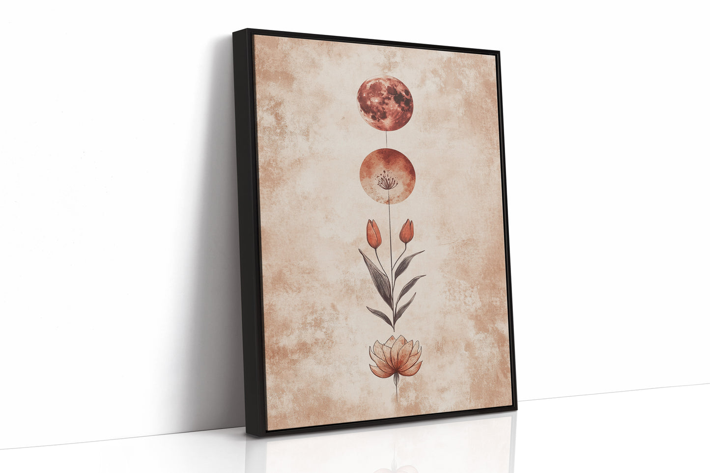 Blood Moon and Blooming Spirit