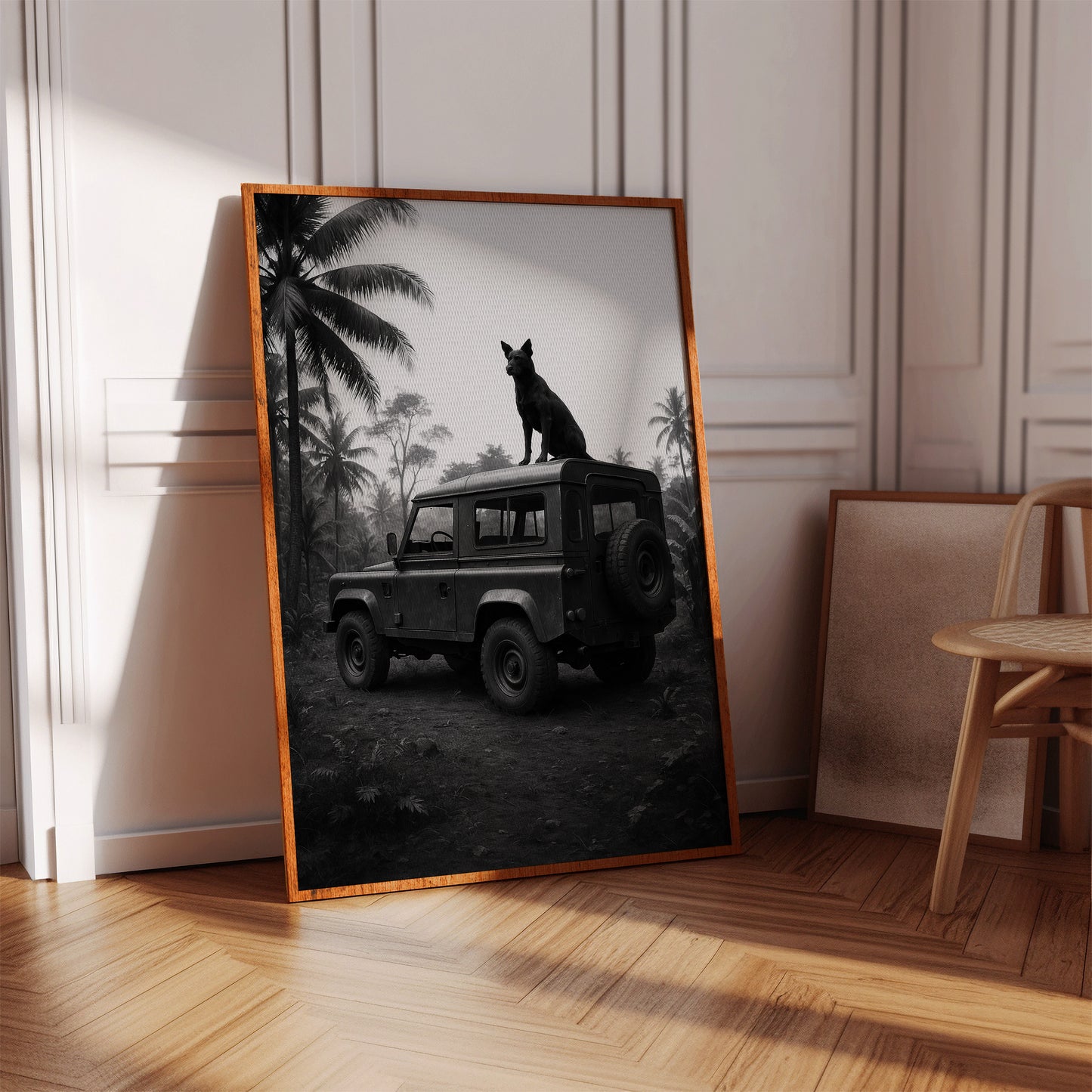 Sentinel Dog on Jungle Rover