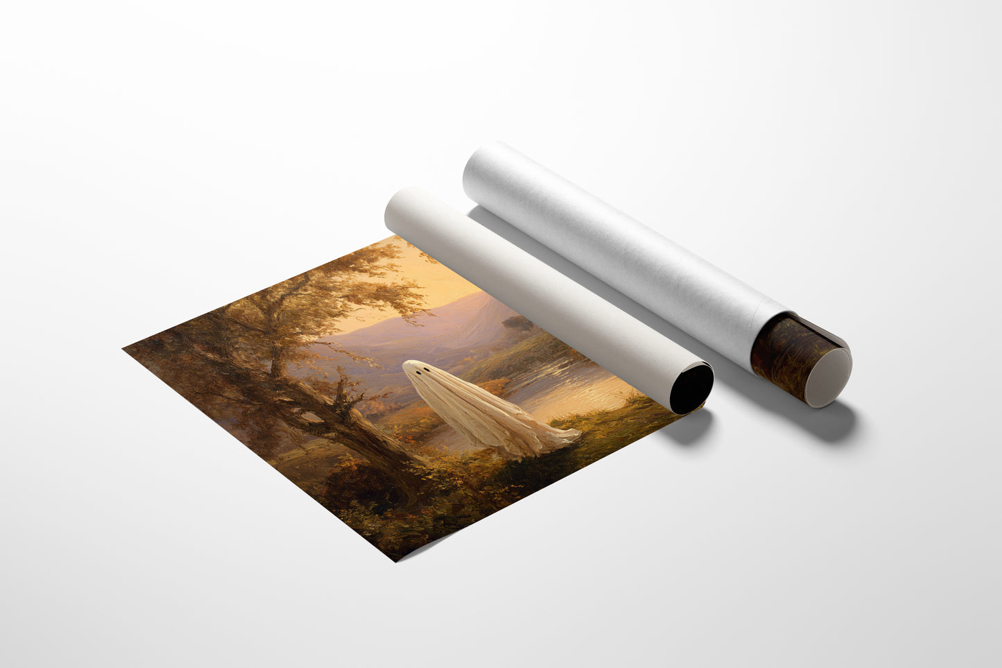 A Silent Watcher at Dusk