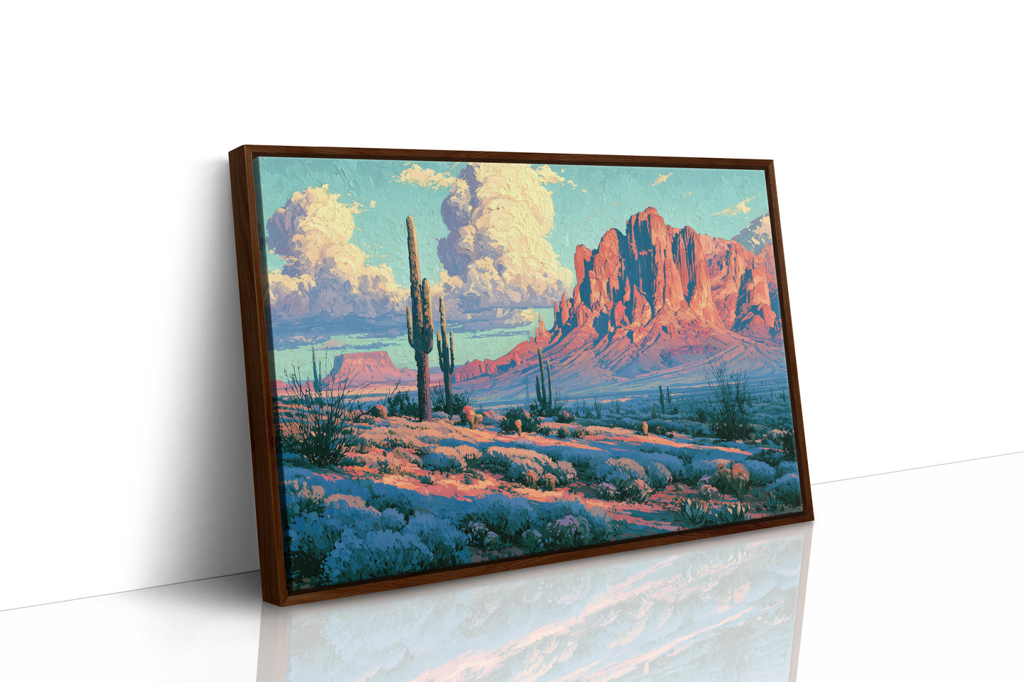 Superstition Mountain at First Light
