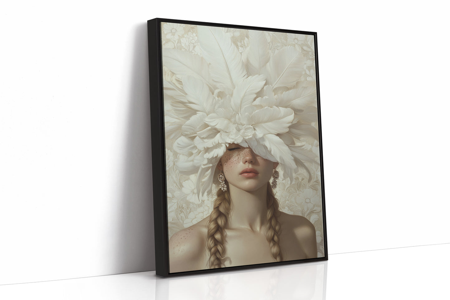 Whispers of Ivory Feathers