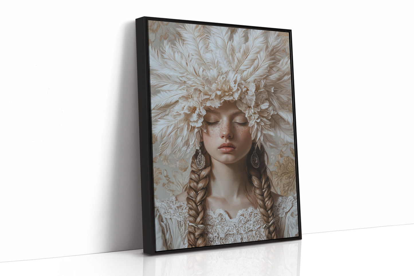 Crowned in Silence and Lace