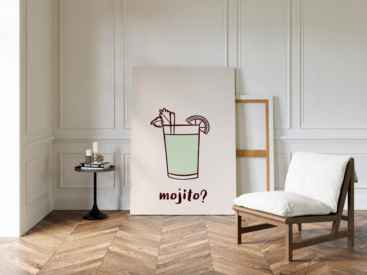 Mint Leaves Dance At Dusk