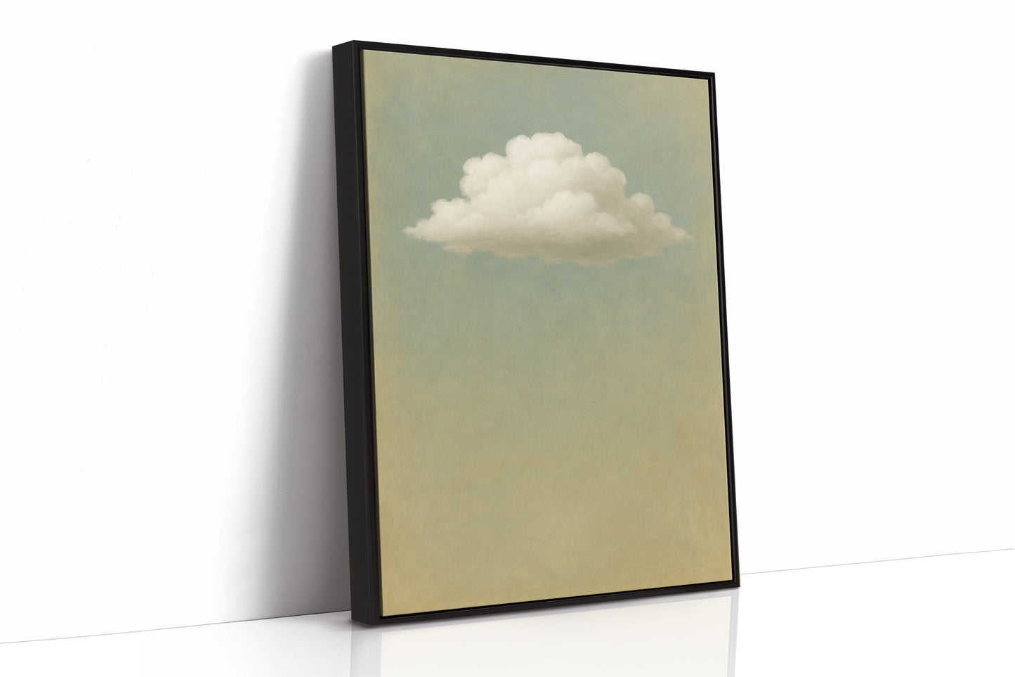 Quiet Cloud Over Faded Horizon