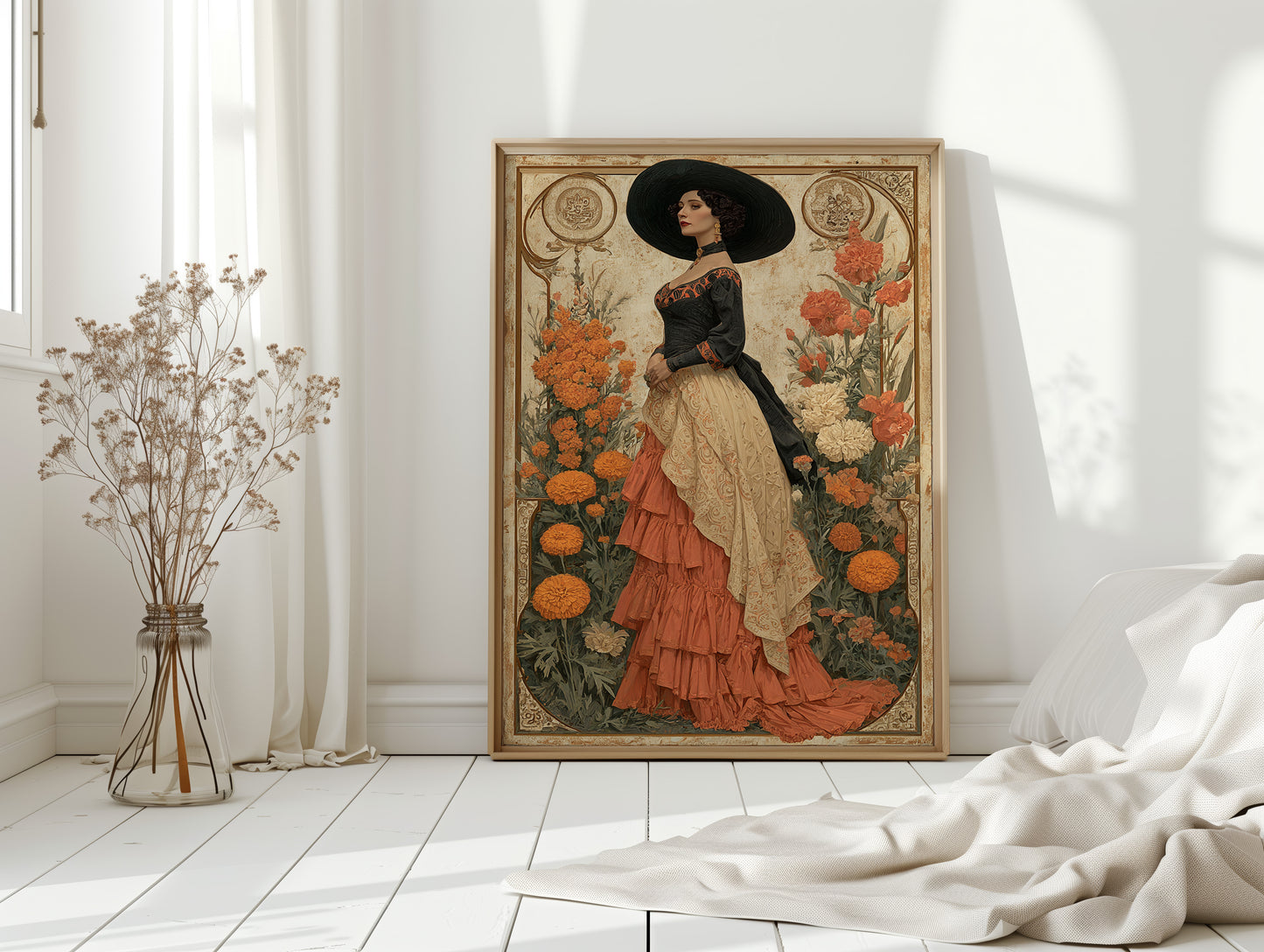 Beneath The Marigold Canopy