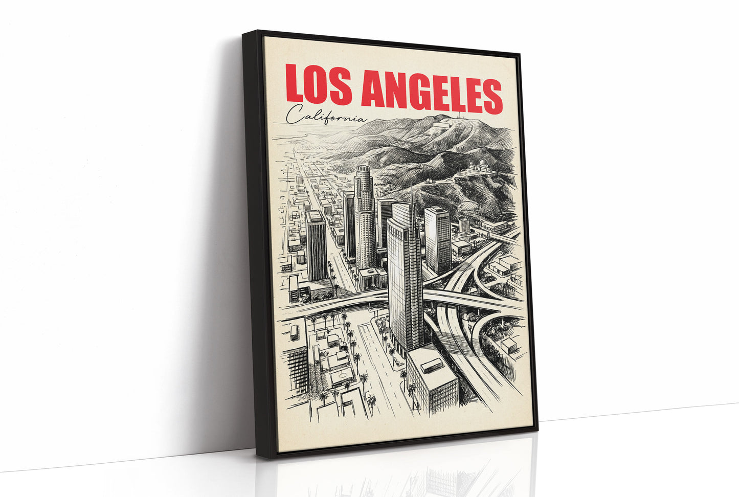 Los Angeles in Red Ink