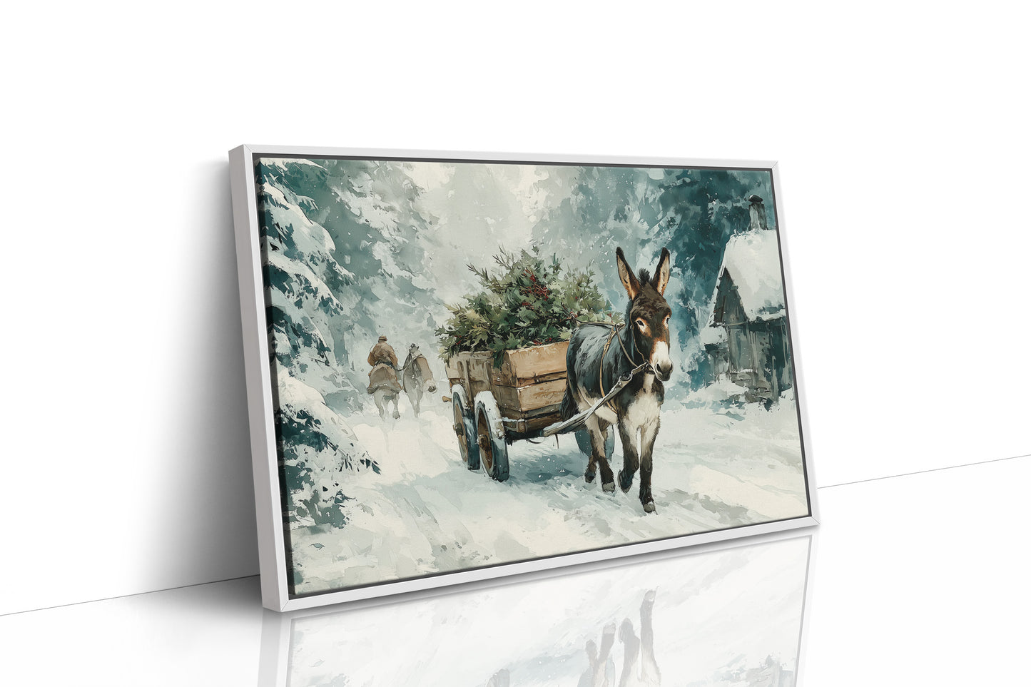 The Christmas Tree Cart