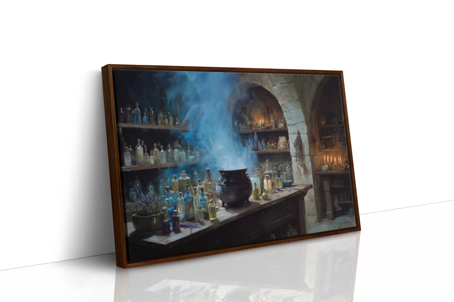 Alchemist's Chamber Breathes Blue Smoke