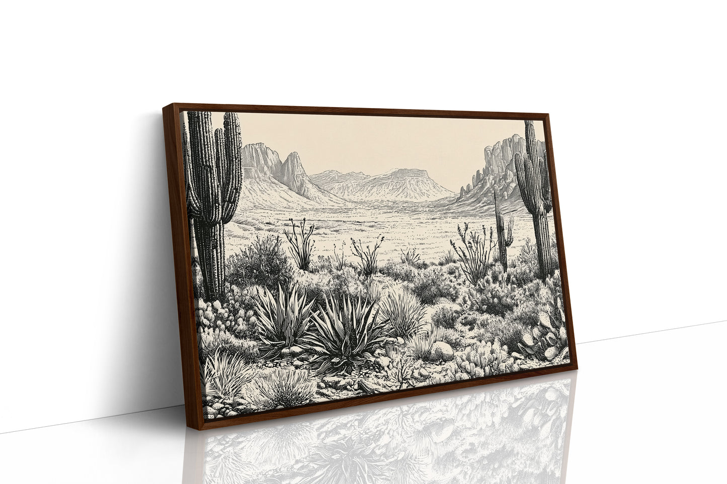 Sonoran Basin in Ink