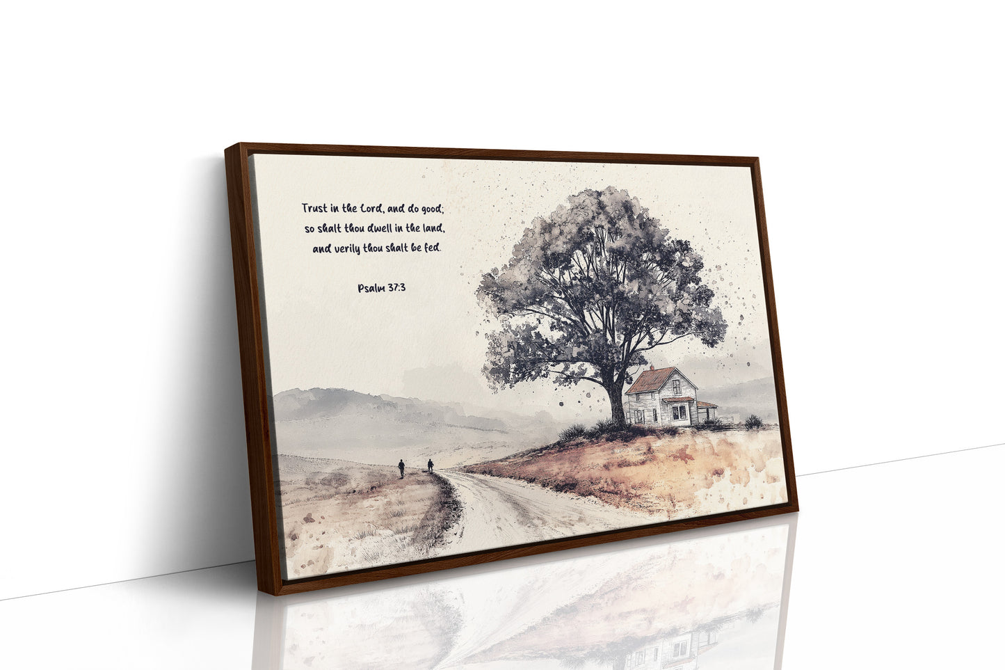 Psalm 37:3 Homestead Scripture Art