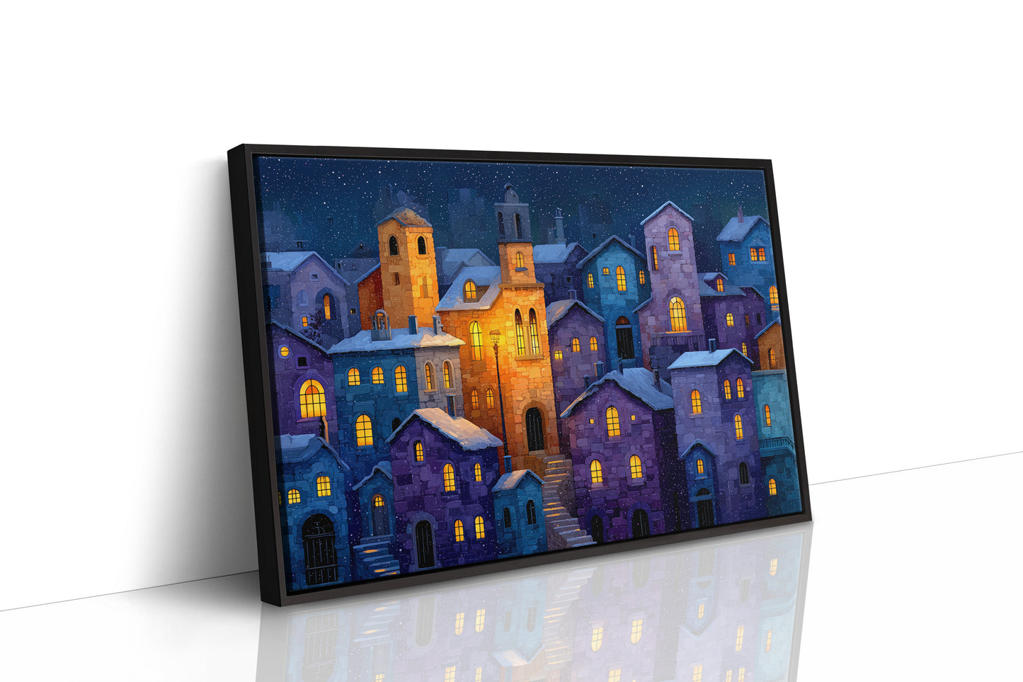 Old Town, Snowbound Night