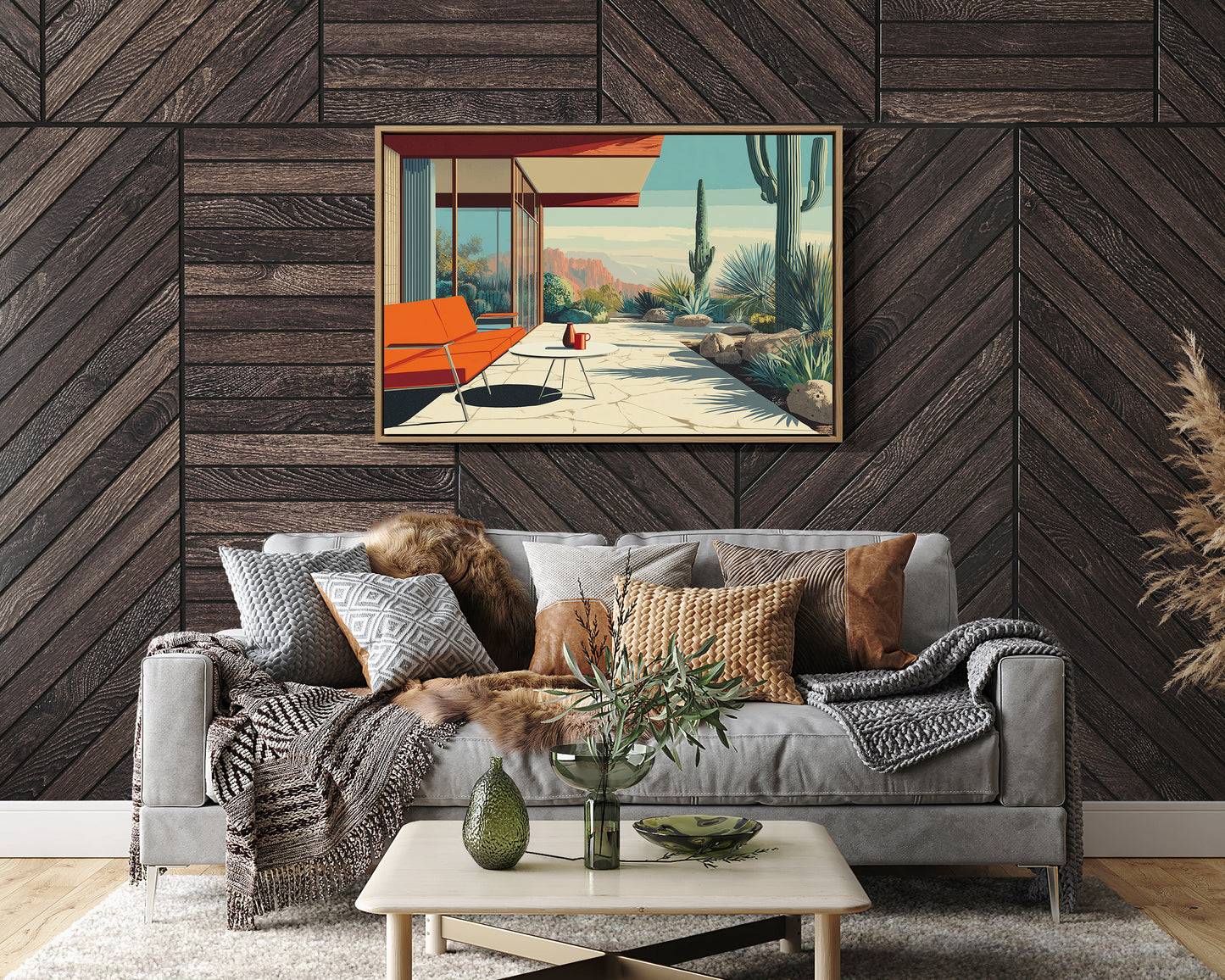 Desert Modernism Greets Coral Dawn