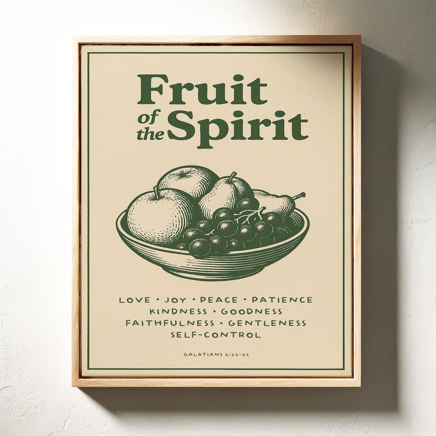 Fruit of the Spirit Print