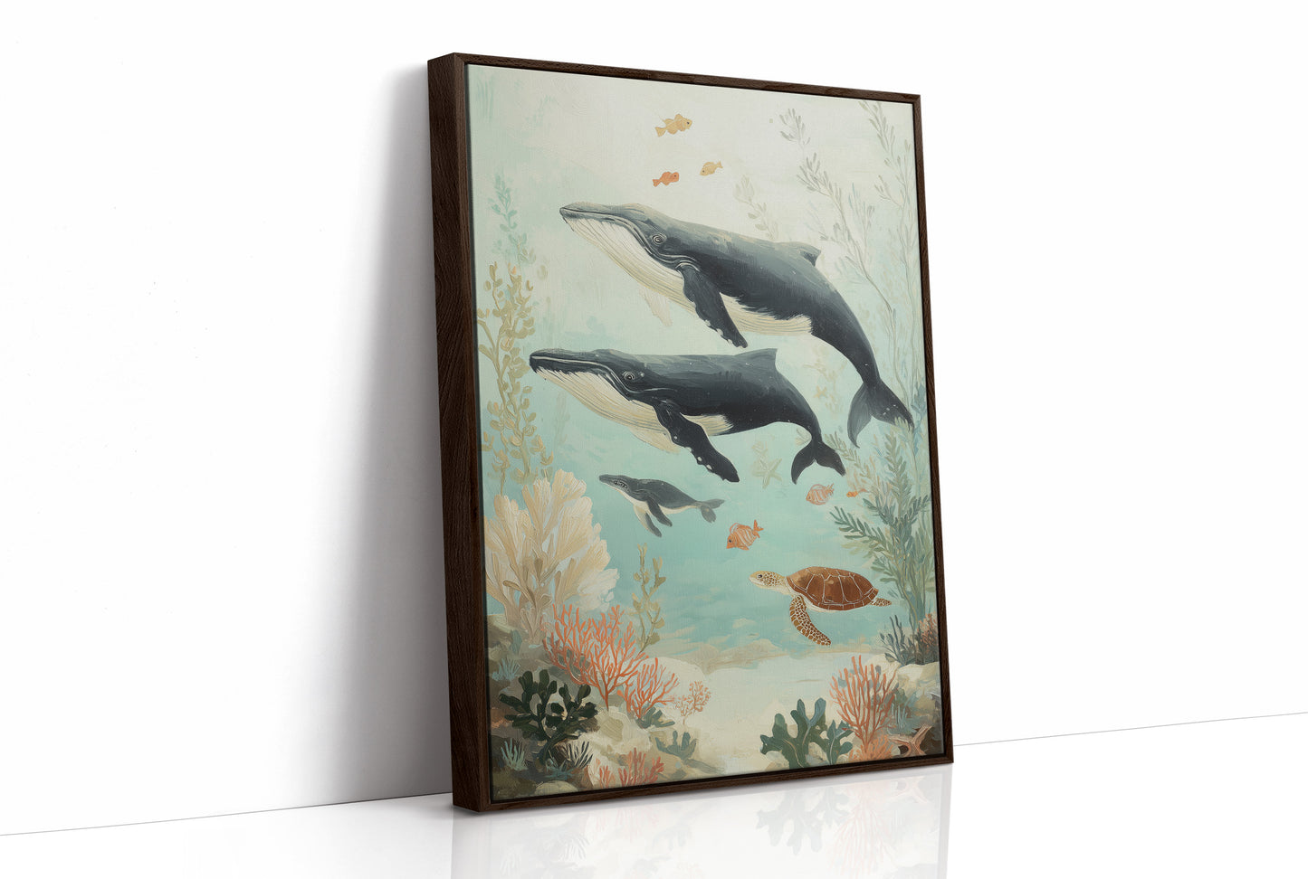 Ocean Giants Dance Through Coral