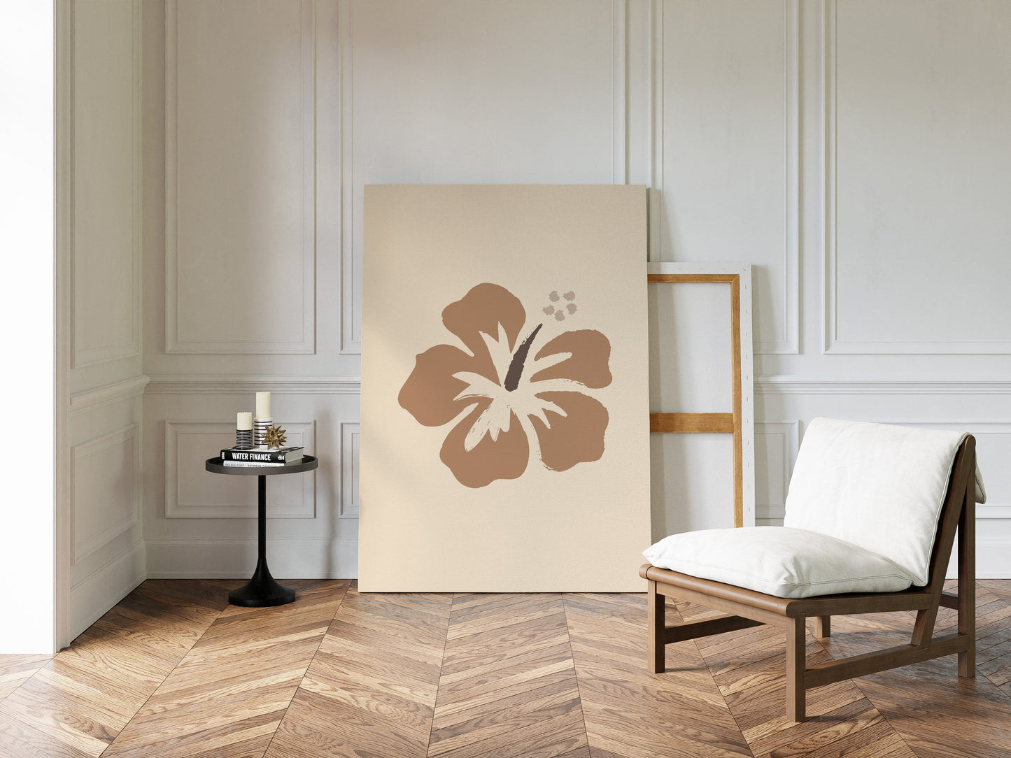 Gentle Petals Dance In Bronze