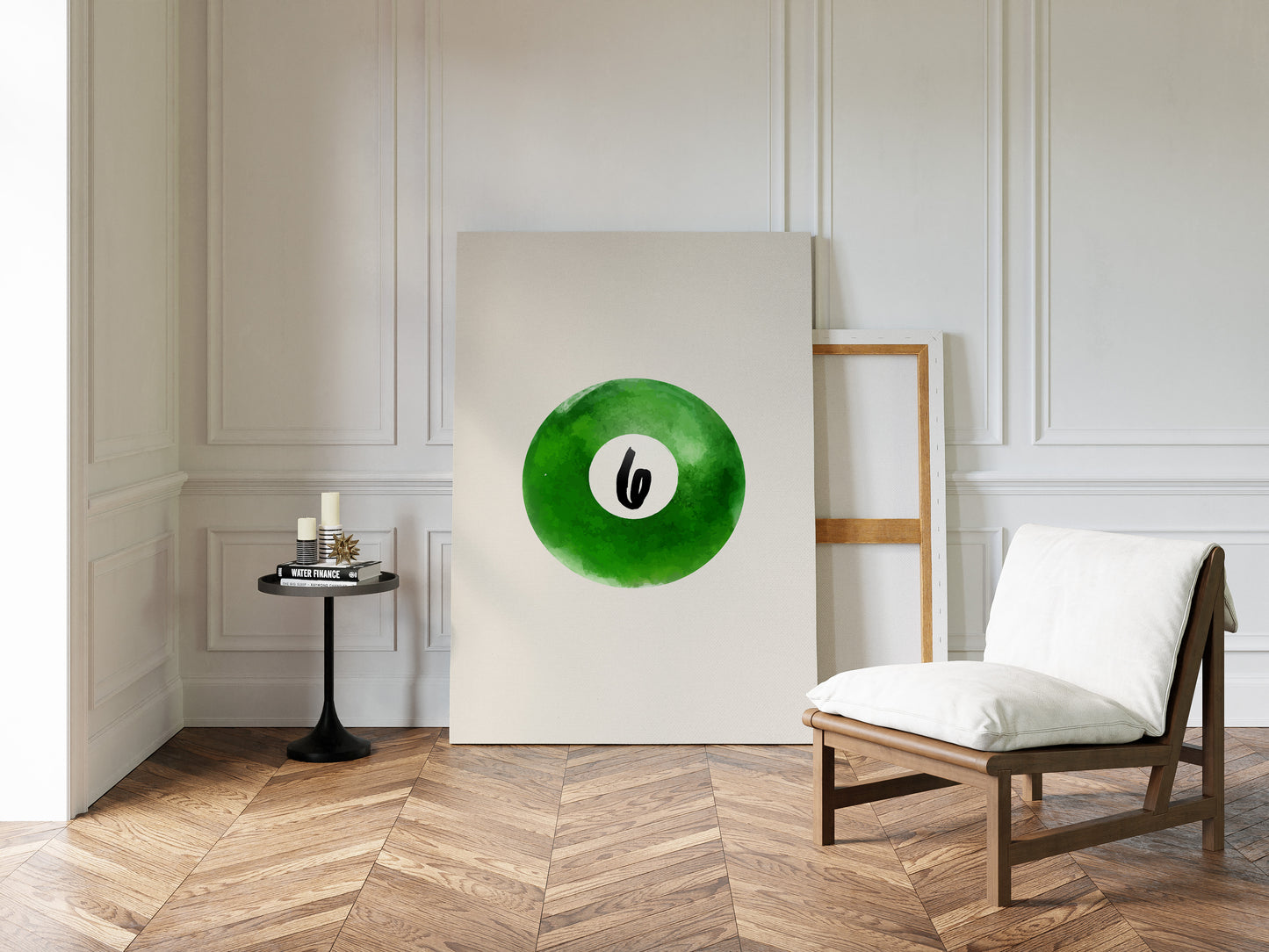 Lucky Six Floats In Emerald Depths