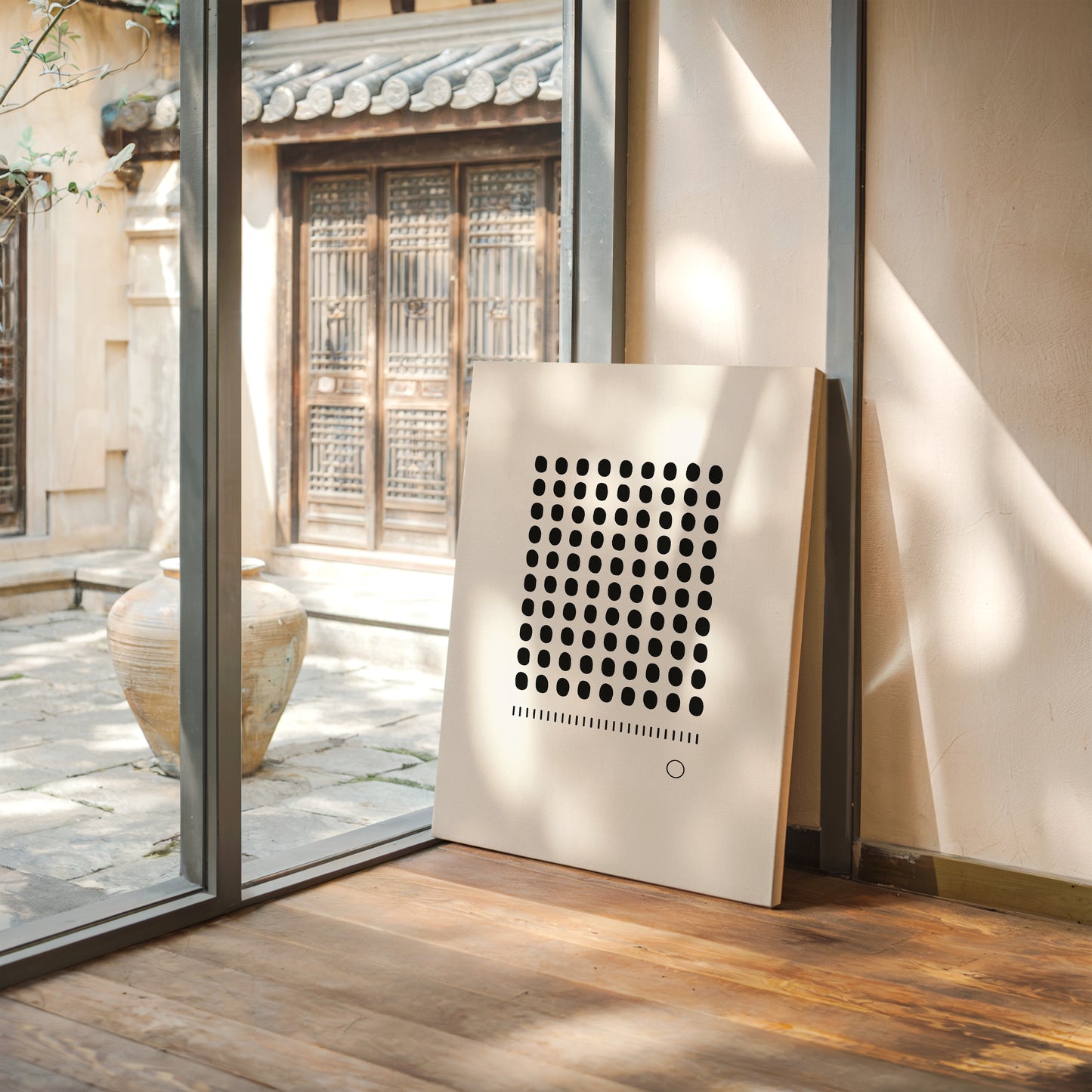 The Ninety-Nine and the One Minimalist Print