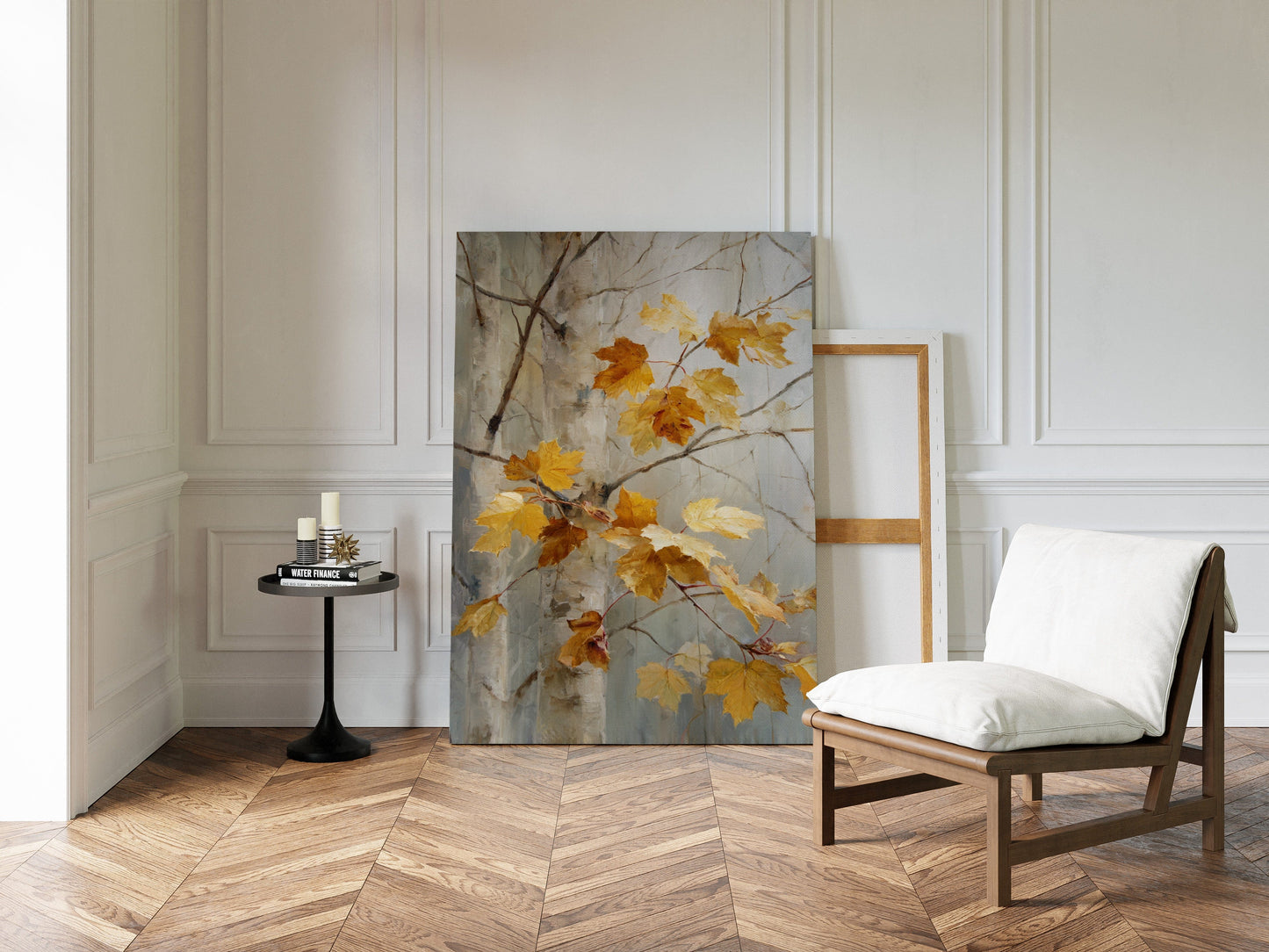 Autumn Light Catches Golden Wings