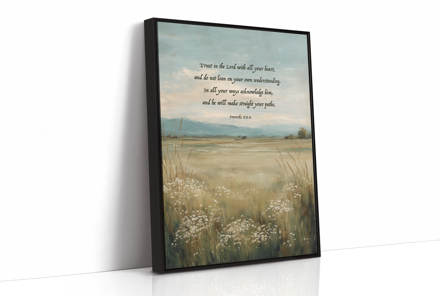 Coastal Wisdom On Wooden Table