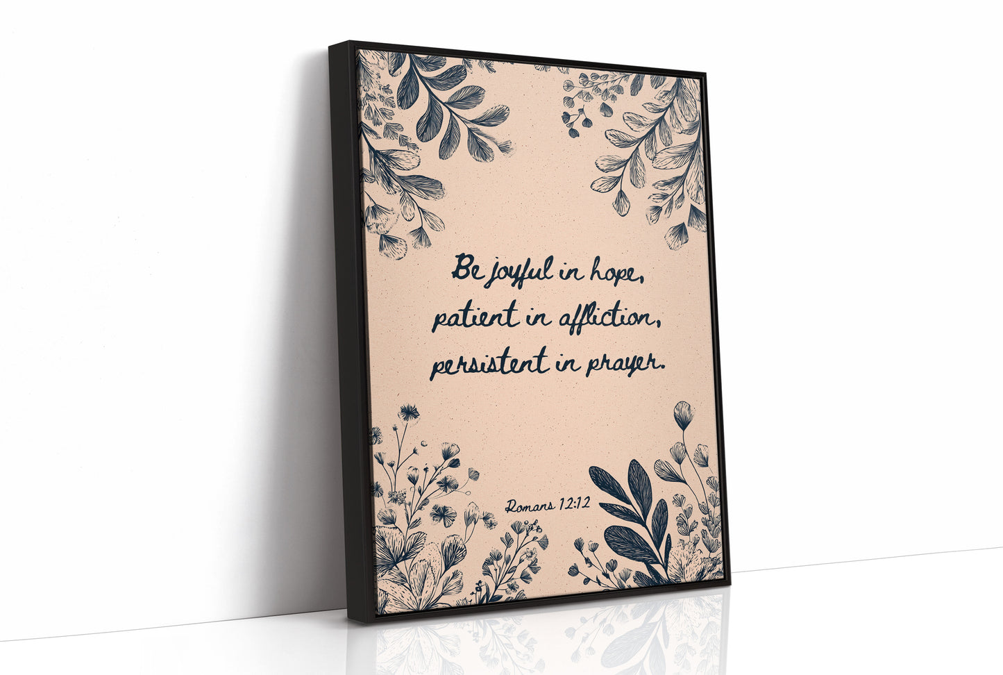 Sacred Words Among Botanical Borders