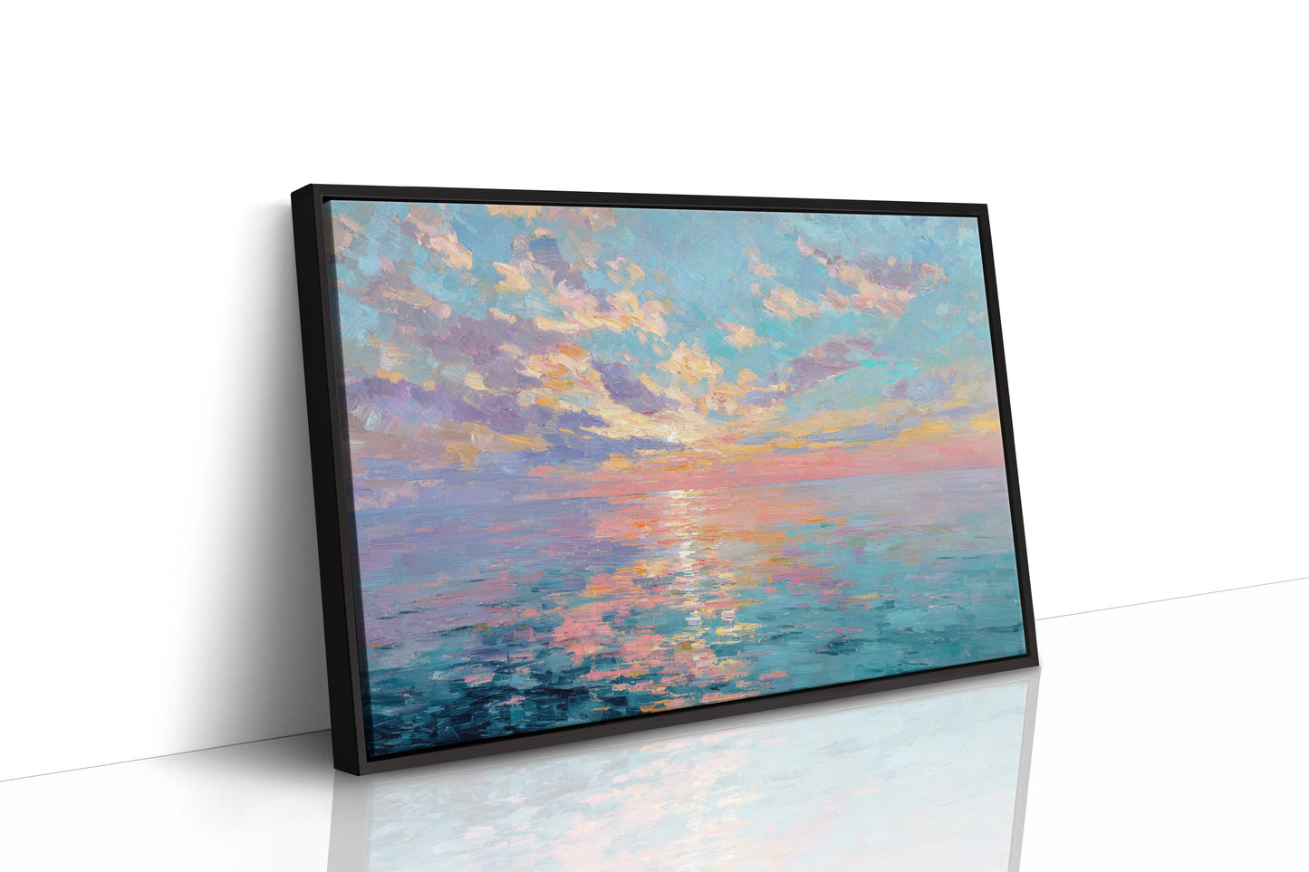 Ocean Light Paints The Morning Sky
