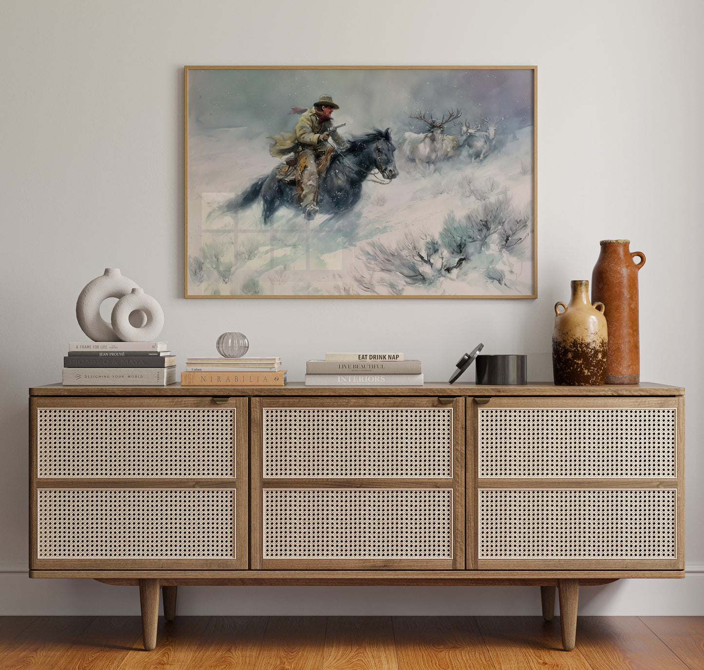 Wild Chase Through Winter Storm