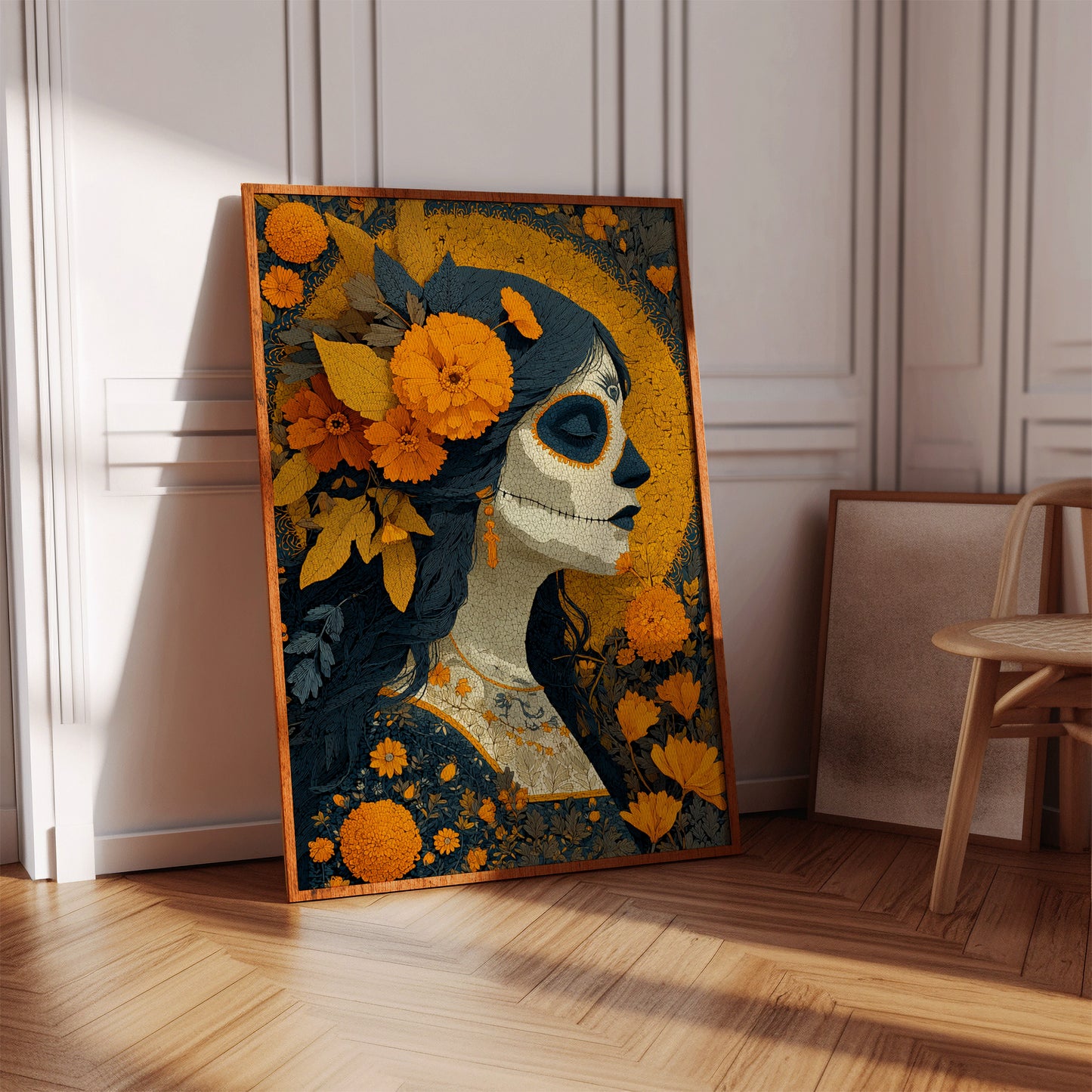 Beneath The Marigold Veil