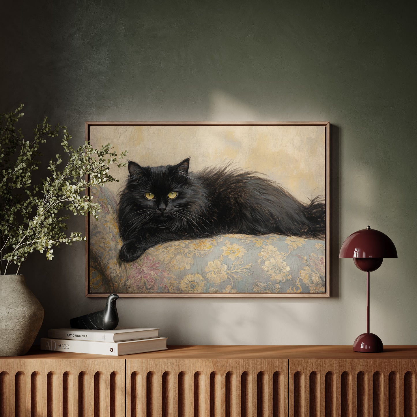 Amber Eyes On Vintage Blooms