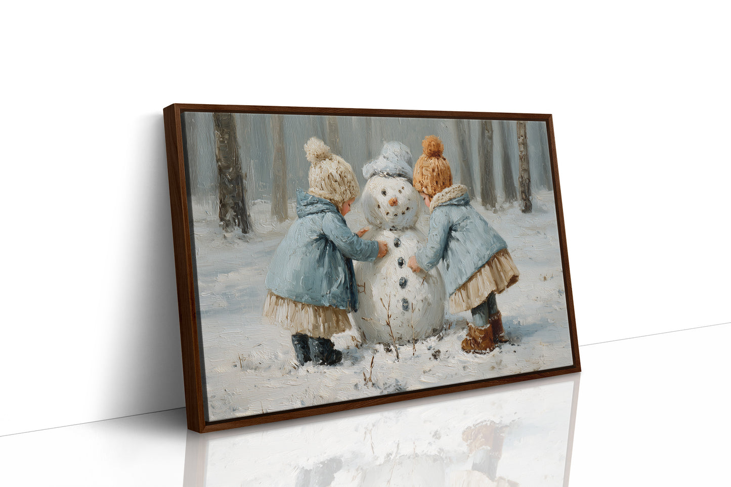 Winter Friends Share Secret Snow Tales