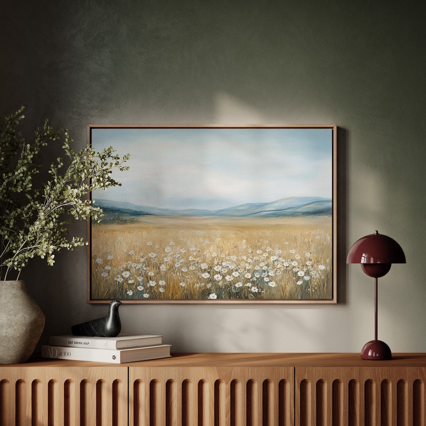 Daisies Dance Through Golden Fields