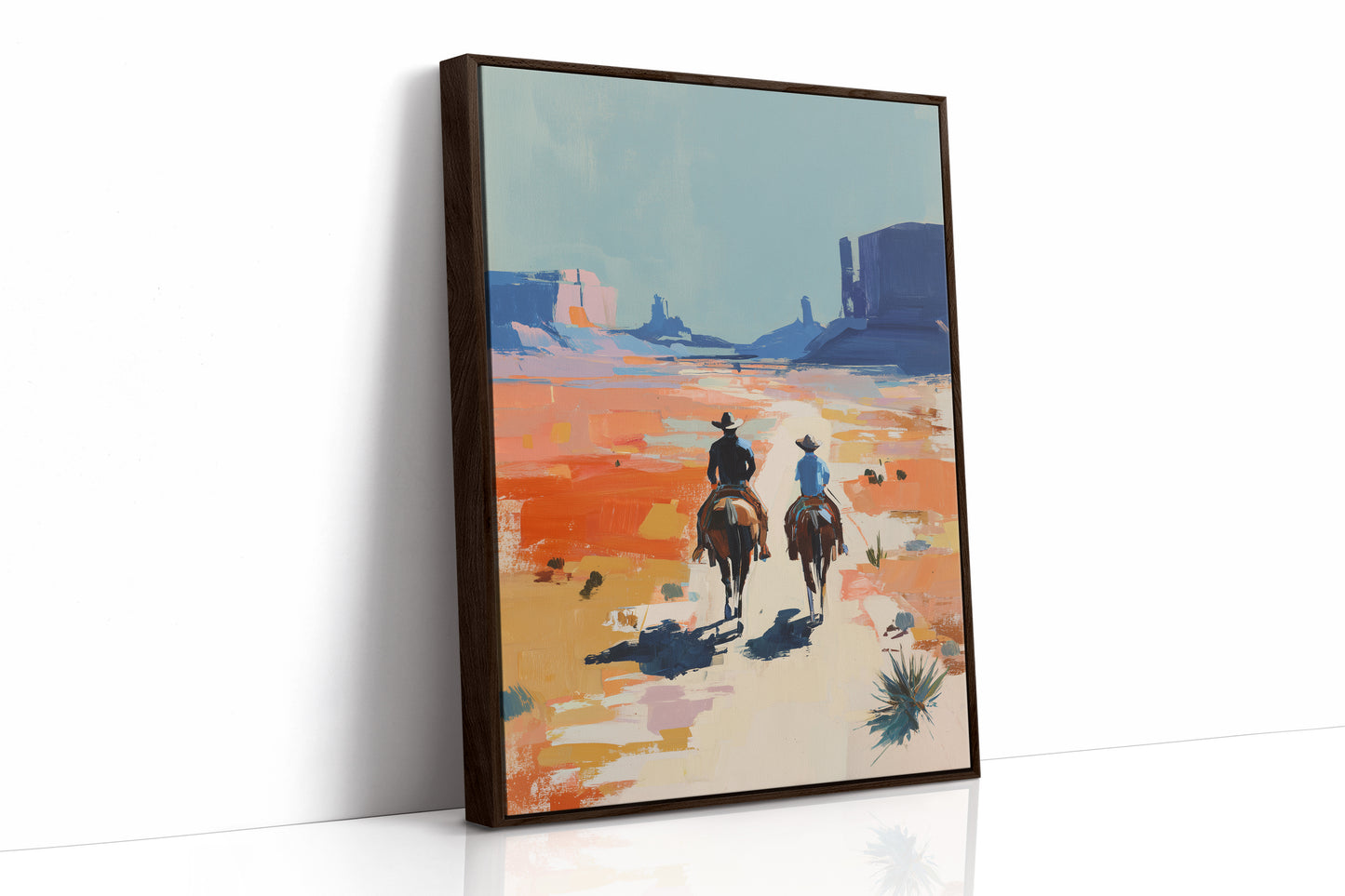 Riding Into Painted Horizon