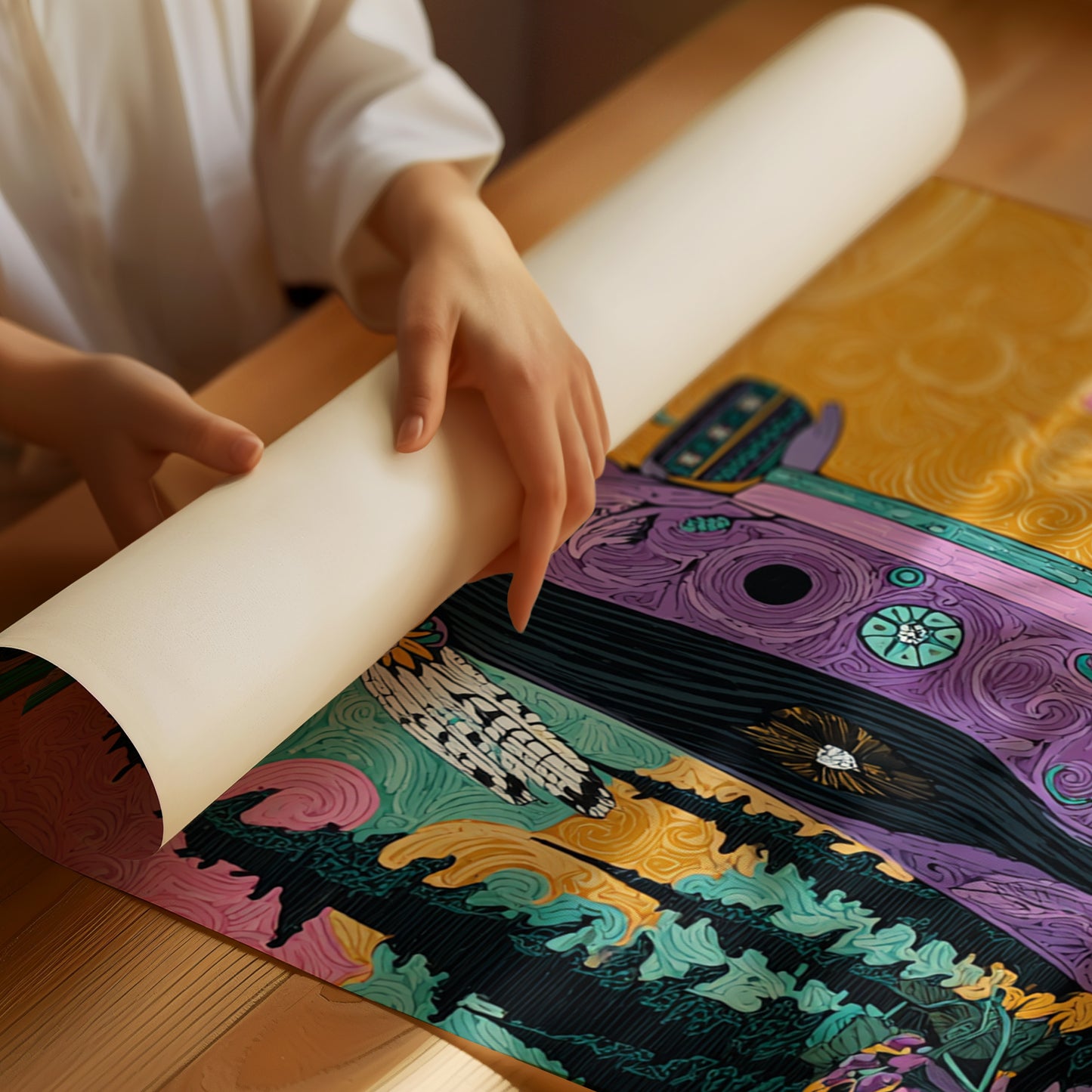 Ceremony Beneath the Painted Sky