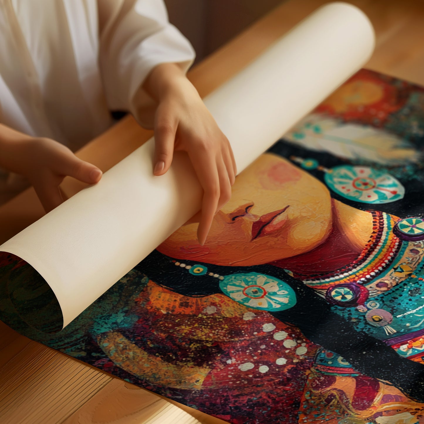 Threads of Heritage and Light