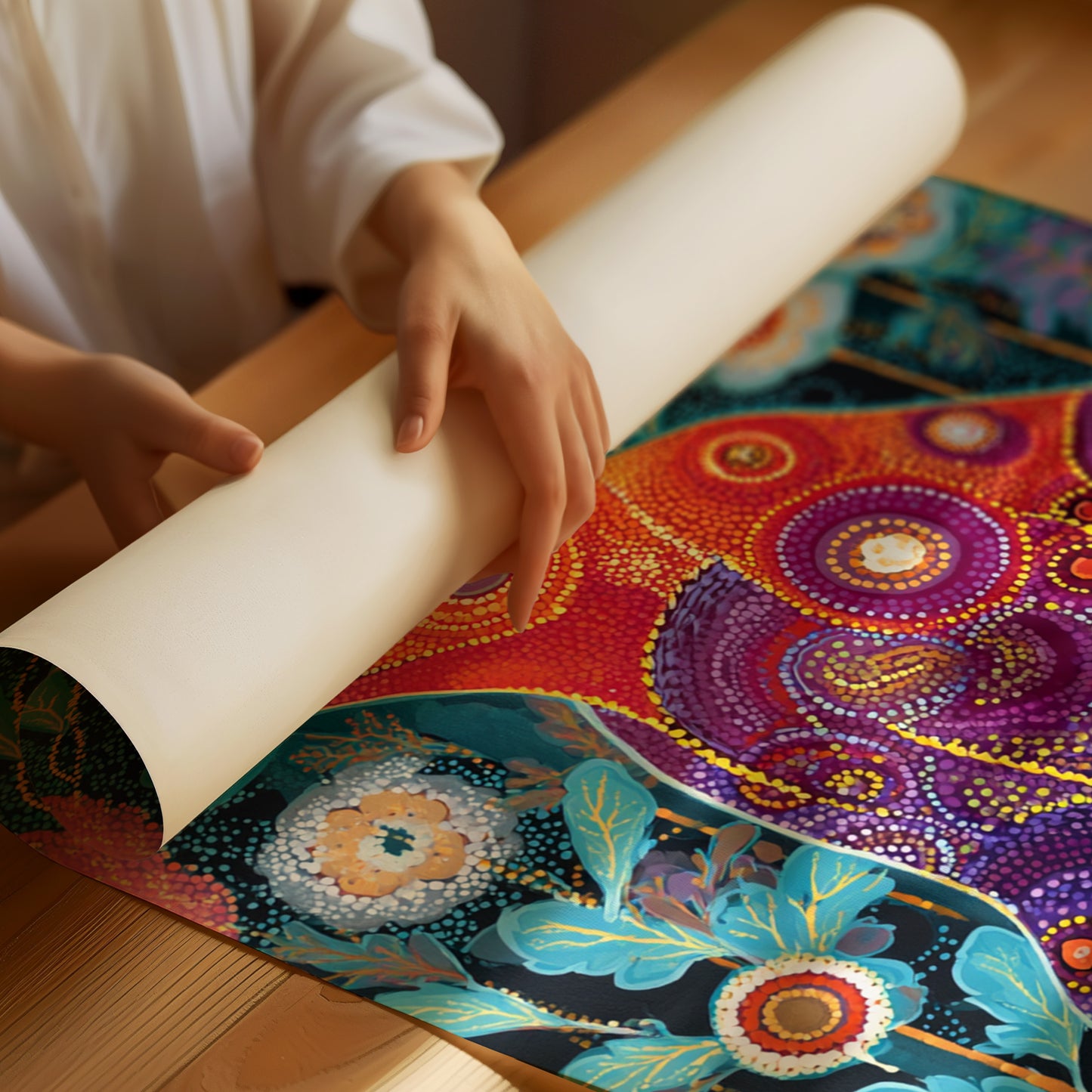 A Bear Among Blossoms