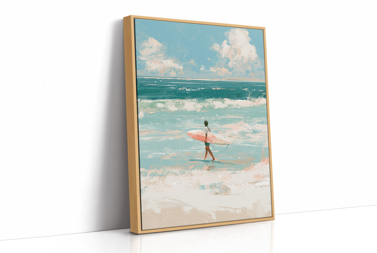 Walking Toward the Swell