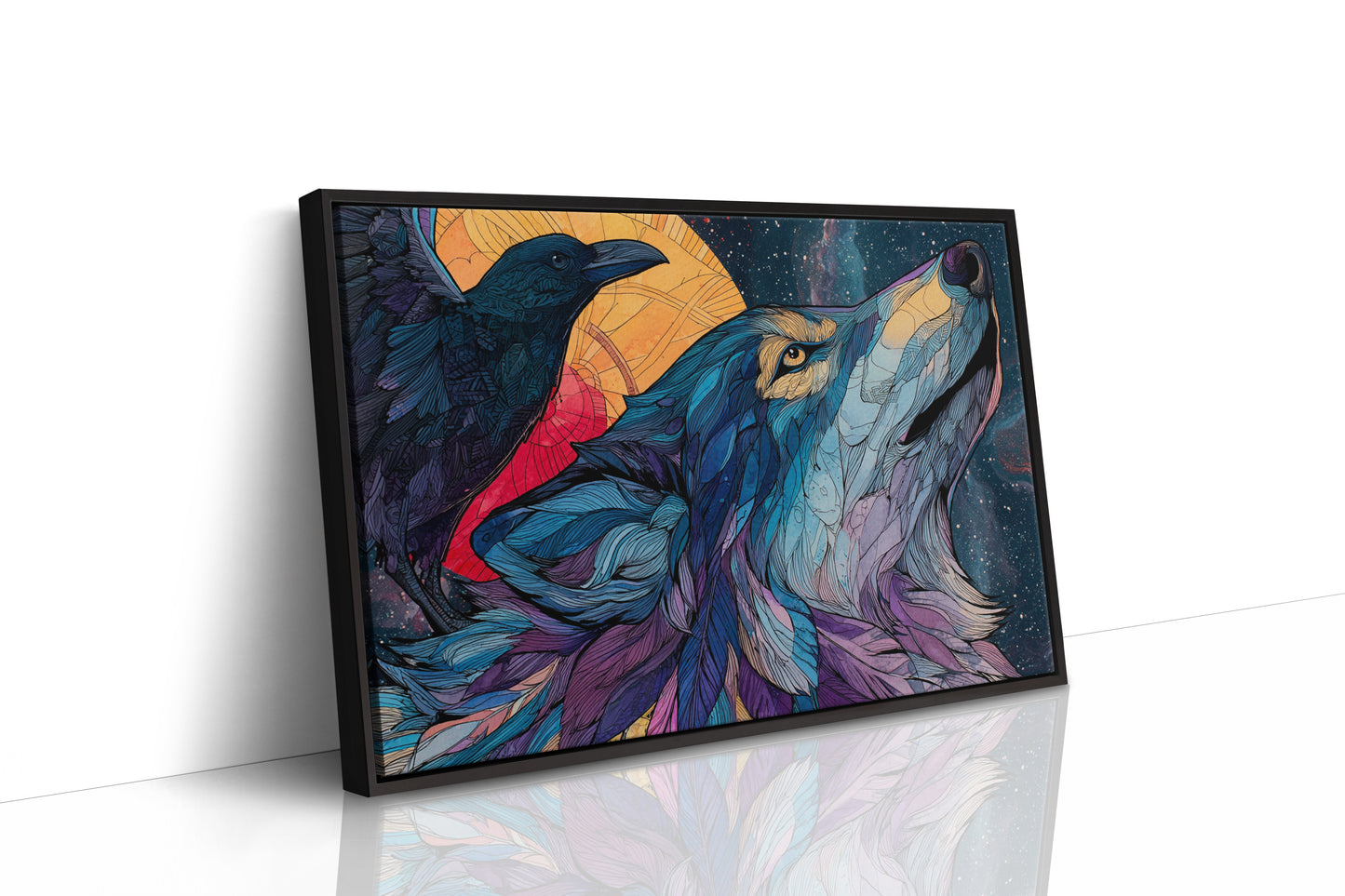 Ancient Tales Of Wolf And Raven