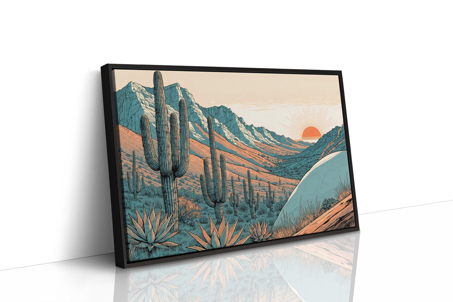 Where the Desert Sun Sets