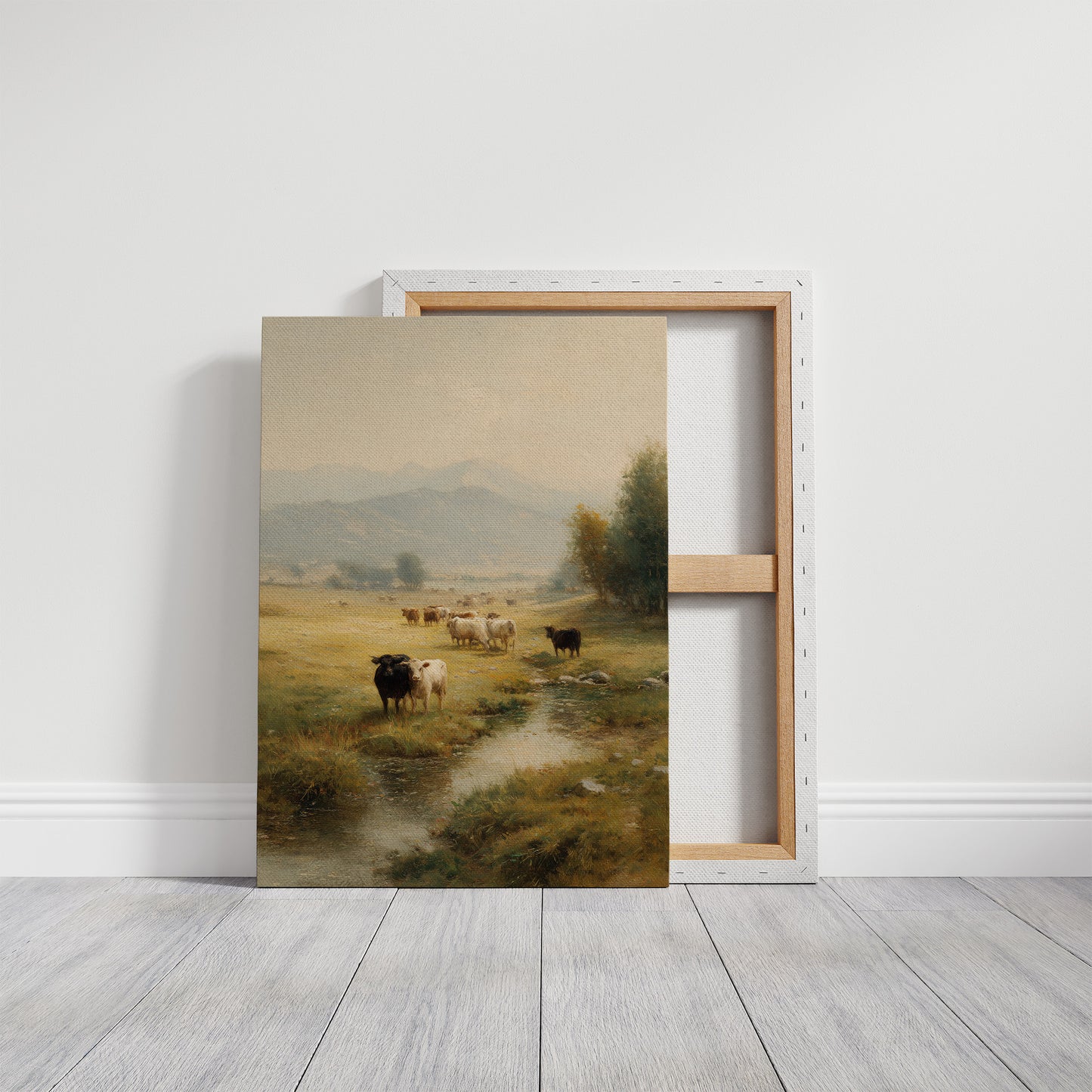 Cattle Graze Where Streams Remember