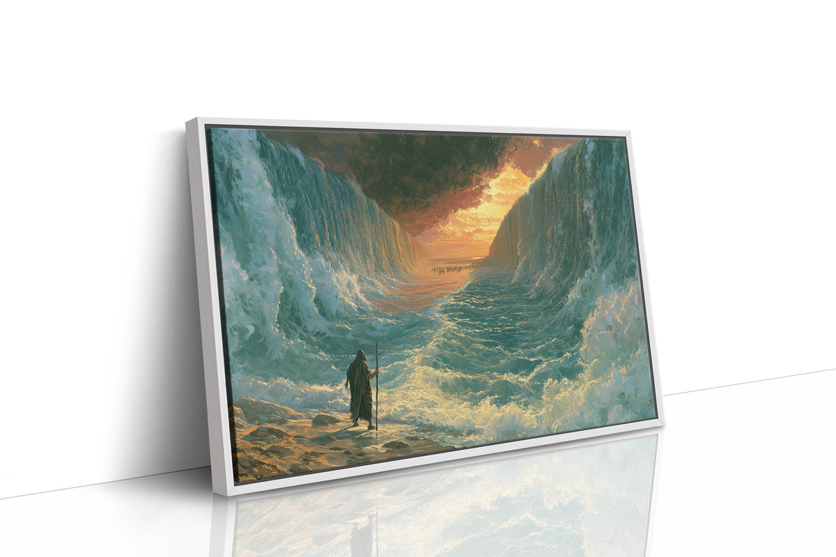 Moses Parts the Sea of Fire