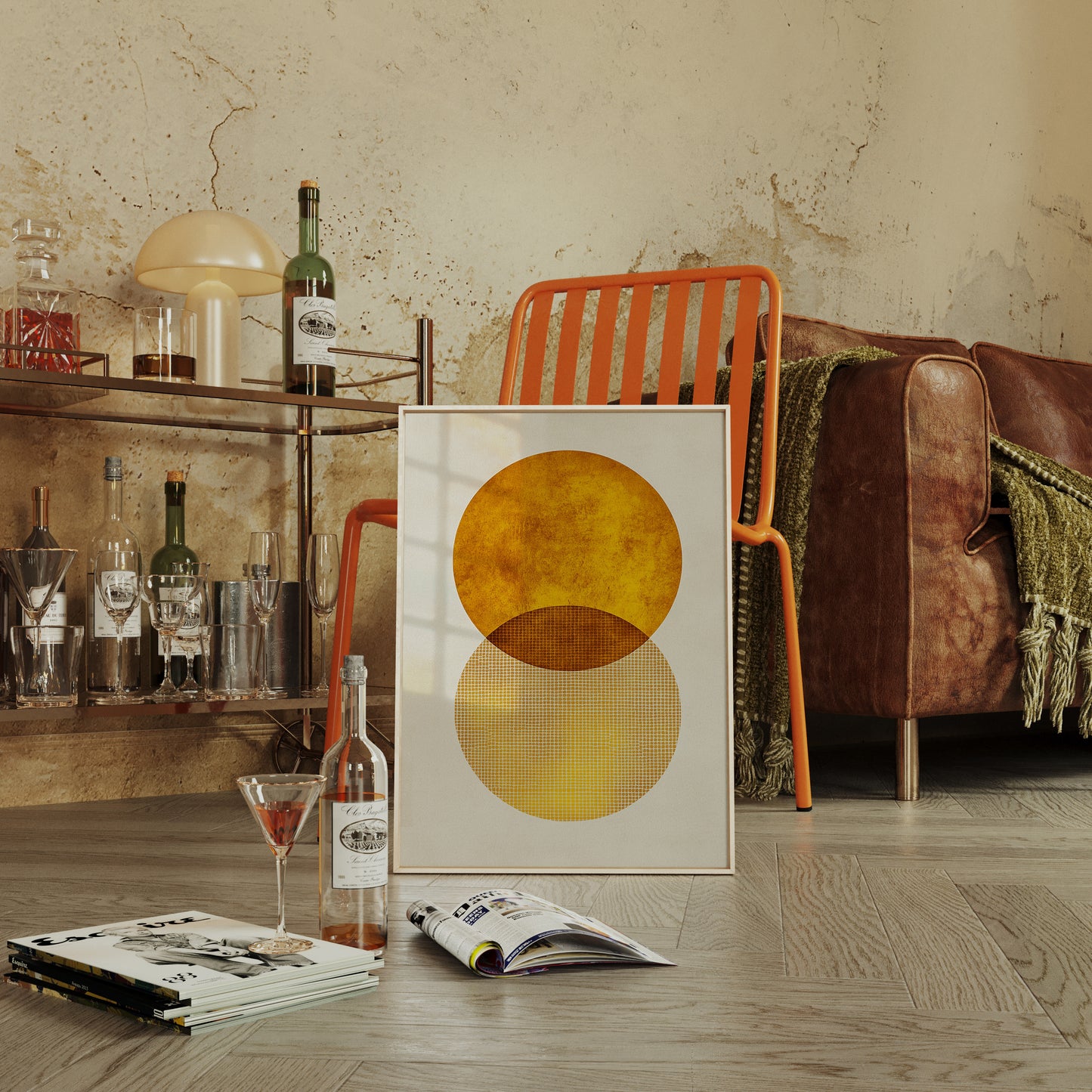 Amber Circles Dance At Dawn