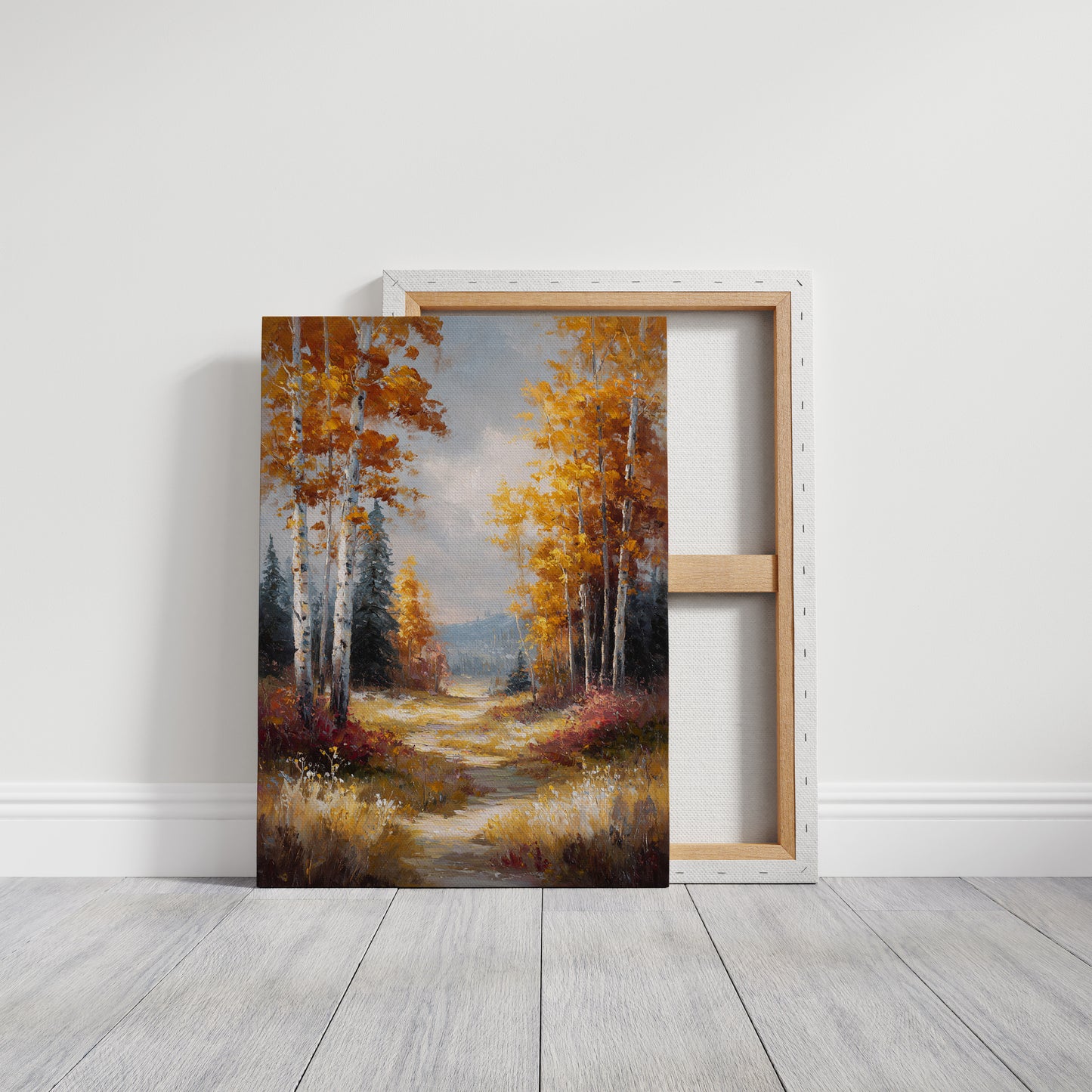 Path Through Golden Leaves
